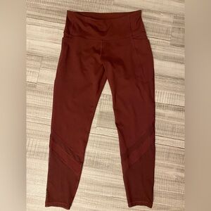 Old navy elevate burgundy leggings